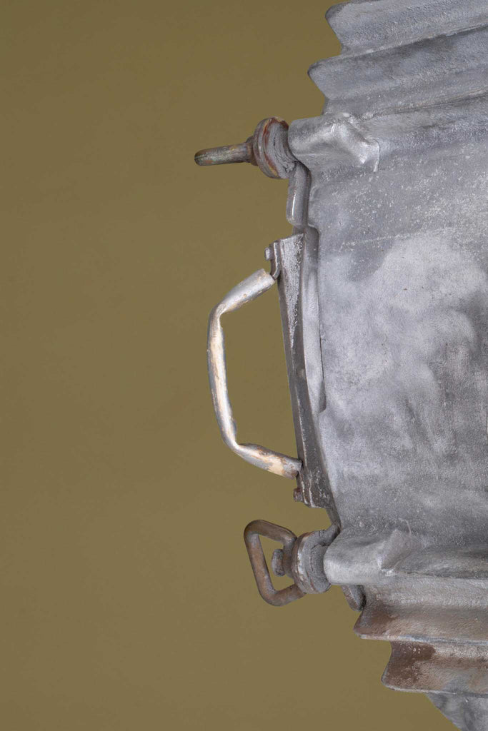 polva scheepslamp grijs aluminium staal e27 fitting schroef detail