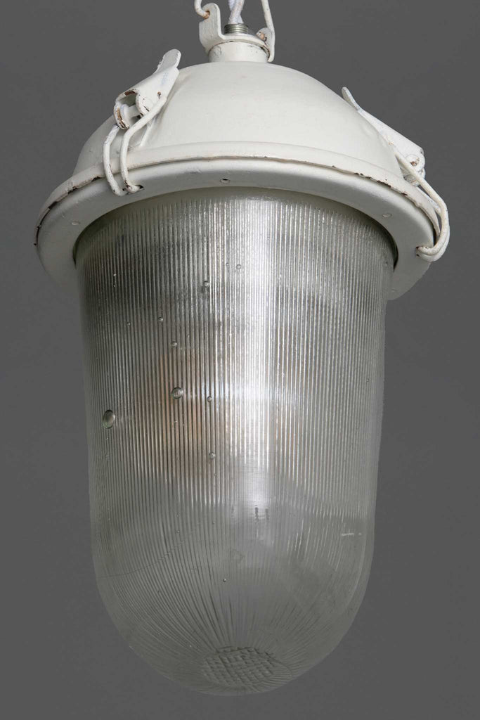 strella gepantsterde lamp wit e27 fitting voorkant detail