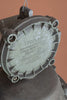 wilkasy gepantsterde fabriekslamp grijs e27 fitting bovenkant detail